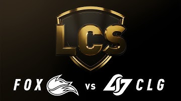 FOX vs. CLG - Week 3 Day 1 | LCS Spring Split | Echo Fox vs. Counter Logic Gaming (2019)