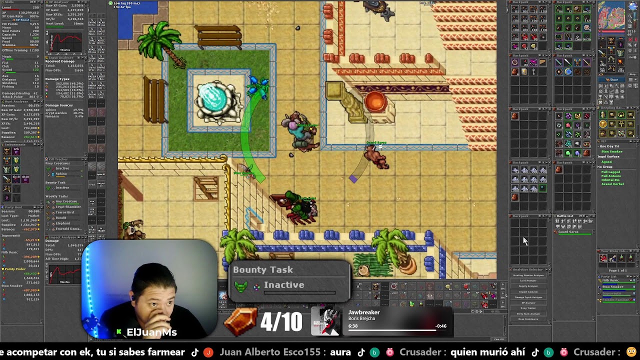 🔴EN VIVO: DIA DE BOUNTY | #tibia #hunt #ms - YouTube