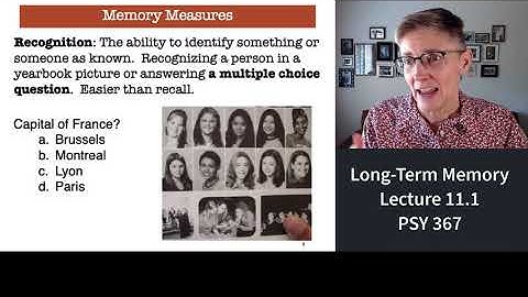 367 Lecture 11.1 Introduction to Long-Term Memory