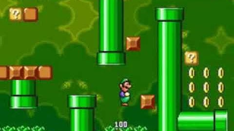 Super Mario Flash Custom Level: Grassland Plains