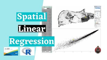 Spatial Linear Regression Using ArcGIS and Rstudio | Simple Linear Regression