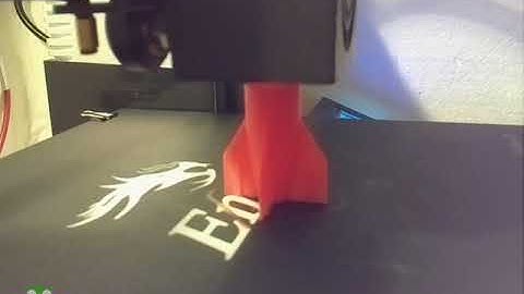 3D Printing Model V-2 rocket Timelapse Ender 3