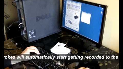 USB hardware Keylogger Installation