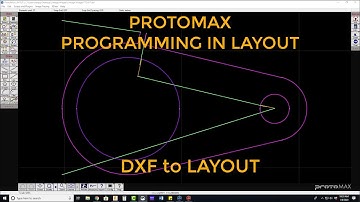 Linkage Widget Waterjet Programming in ProtoMAX Layout
