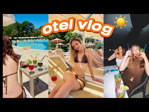 ARKADAŞLARIMLA OTEL TATİLİ VLOG! YAZ GELDİİ ~Destina Kaya