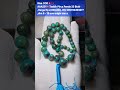 Bisa COD💥📿AAA231💥Tasbih Pirus Persia 33 Butir,Harga Rp 2,600,000, WA 085792493877,dim 8 - 13 mm
