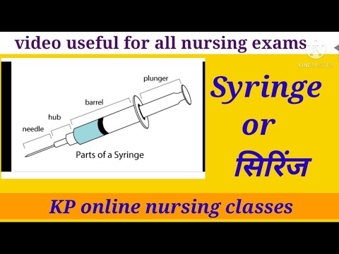 syringe (  सिरिंज)