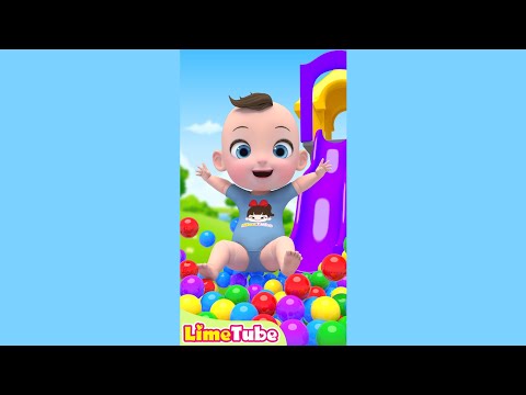 <strong>Learn</strong> Color ball pool | One Little Finger Nursery Rhymes Playground | Baby &amp;<strong>amp</strong>; Kids Songs