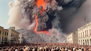 Ад на Земле! Мощное извержение горы Руанг накрыло Сулавеси, Индонезия.