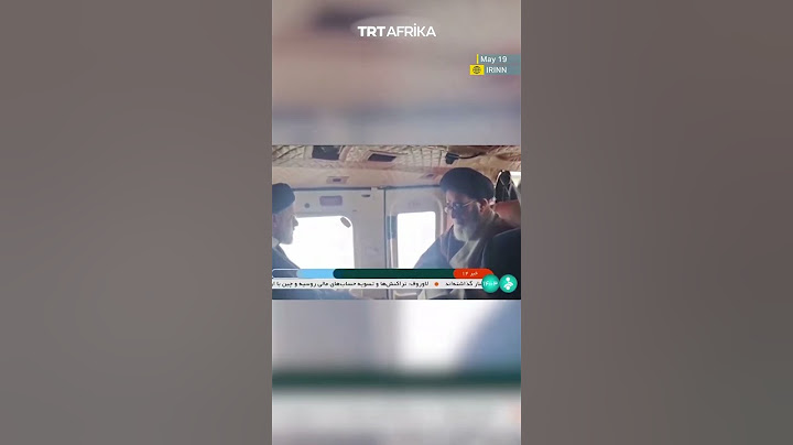 Footage Of Raisi Helicopter Wreckage Released #trtafrika #news #fypシ #iran