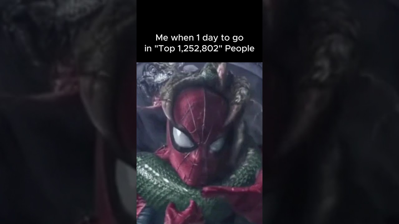 1 day left till Top 1,252,802 People ending  