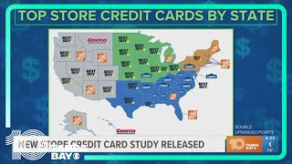 New study shows most popular store credit cards by state, including Florida