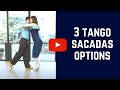 Tango Sacadas How-To: 3 tango sacada options for social dancing (with technique explanations)