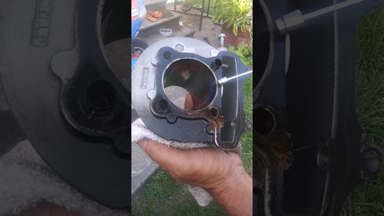 J&J Kustom Scootersblown head gasket 150cc gy6 YouTube