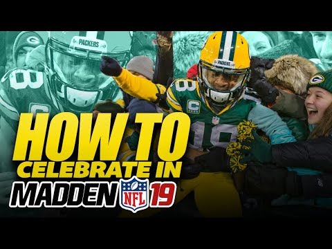 マッデンNFL19で祝う方法-新しいタッチダウンセレブレーション!!