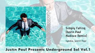 Simply Falling (Justin Paul Nudisco Remix) - Iyeoka & Justin Paul (Official Audio Video)