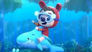 Baby Shark Song, Animals Cartoon and Preschool Rhyme for Kids
