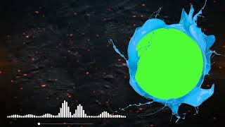 كروما خضراء _ إحترافية لمونتاج الأغاني _ مع موجات صوتية _ بدون حقوق 2020 _ free green screen