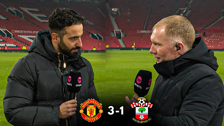Man United vs Southampton 3-1 🔥 Paul Scholes reaction and Analysis on Amorim and Amad comeback 🔥