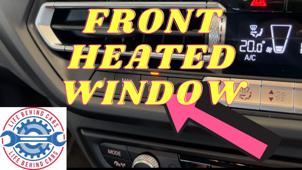 BMW 118 Petrol 2020 Heated Front Windscreen - YouTube