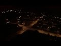 Night flight above Zbraslav - Prague by DJI Phantom