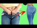 03 CONSERTOS simples E rápido PARA salvar CALÇA jeans SUBIR CÓS - ALARGAR  APERTAR faça você mesmo