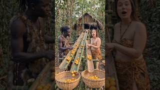 जंगल का नया अविष्कार! 🍎 फलों को अपने आप अलग करने वाली मशीन | Amazing #shortvideo #shorts #short