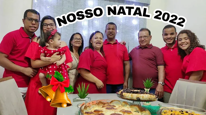 #vlog NOSSO NATAL EM FAMLIA 2022  | Comidas | Sobr...