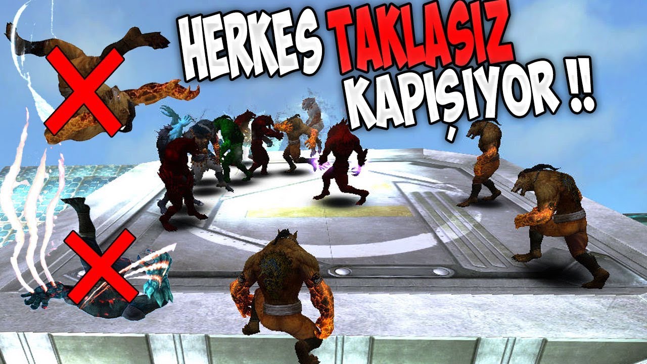 TAKLA KULLANMAK YASAK !! TAKLASIZ KURT KAPIŞMASI !! (Wolfteam CombatStaR)