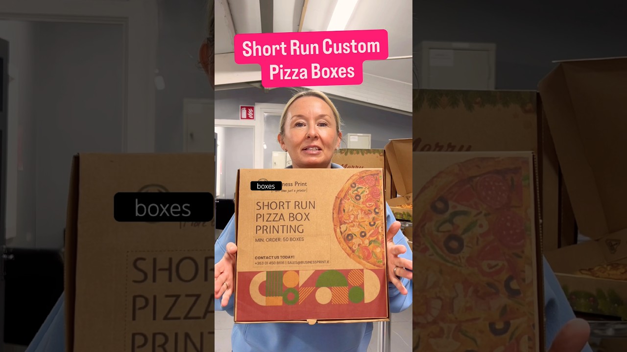 Irelands Best Custom Pizza Box 🍕 