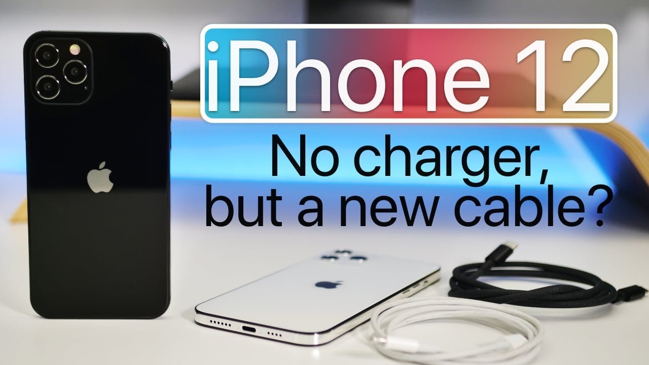 iPhone 12 comes with a new cable instead of EarPods and Charger 