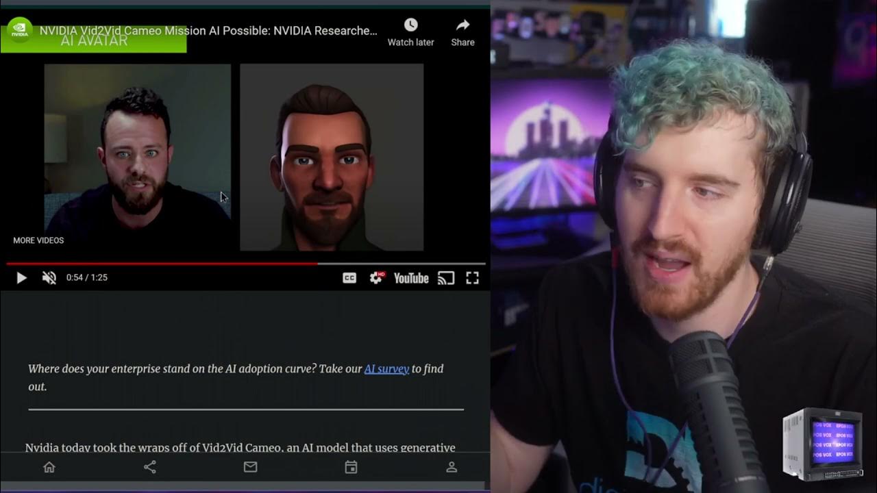 NVIDIA wants to put AI in your video conferences? Vid2Vid Cameo makes