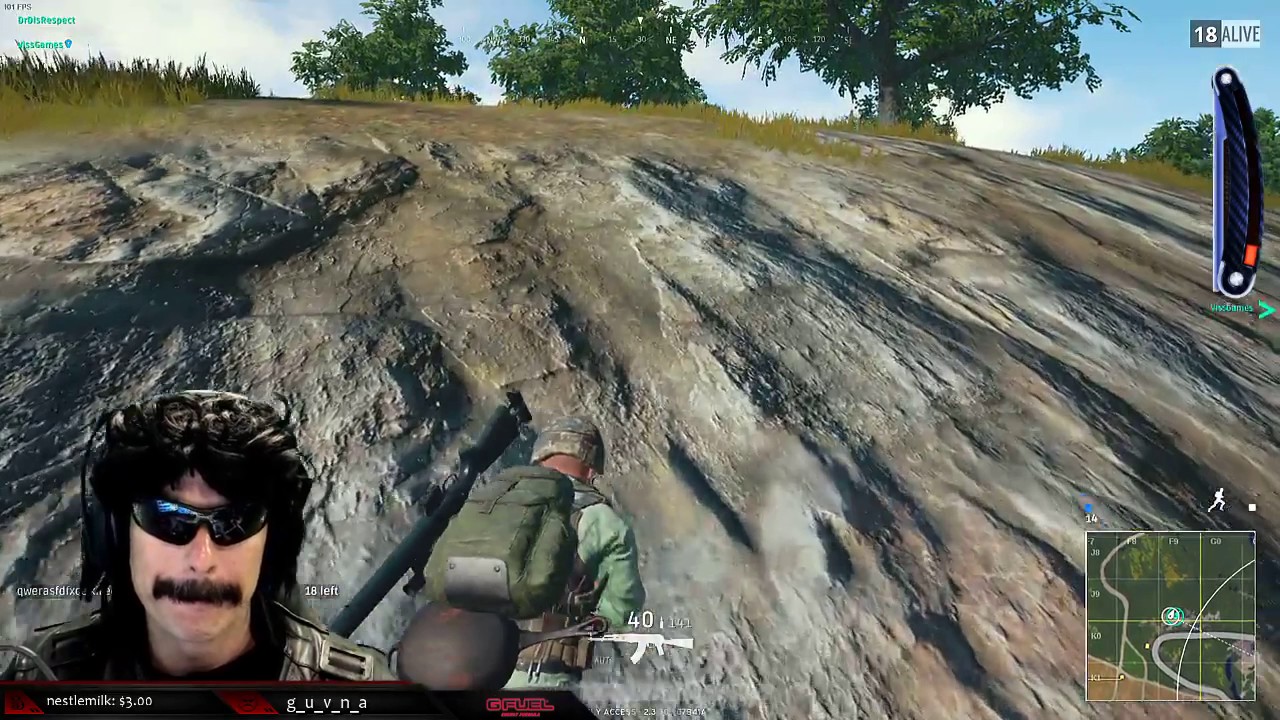 [PUBG] DrDisrespect and VissGaming DUO WIN (double snipers)