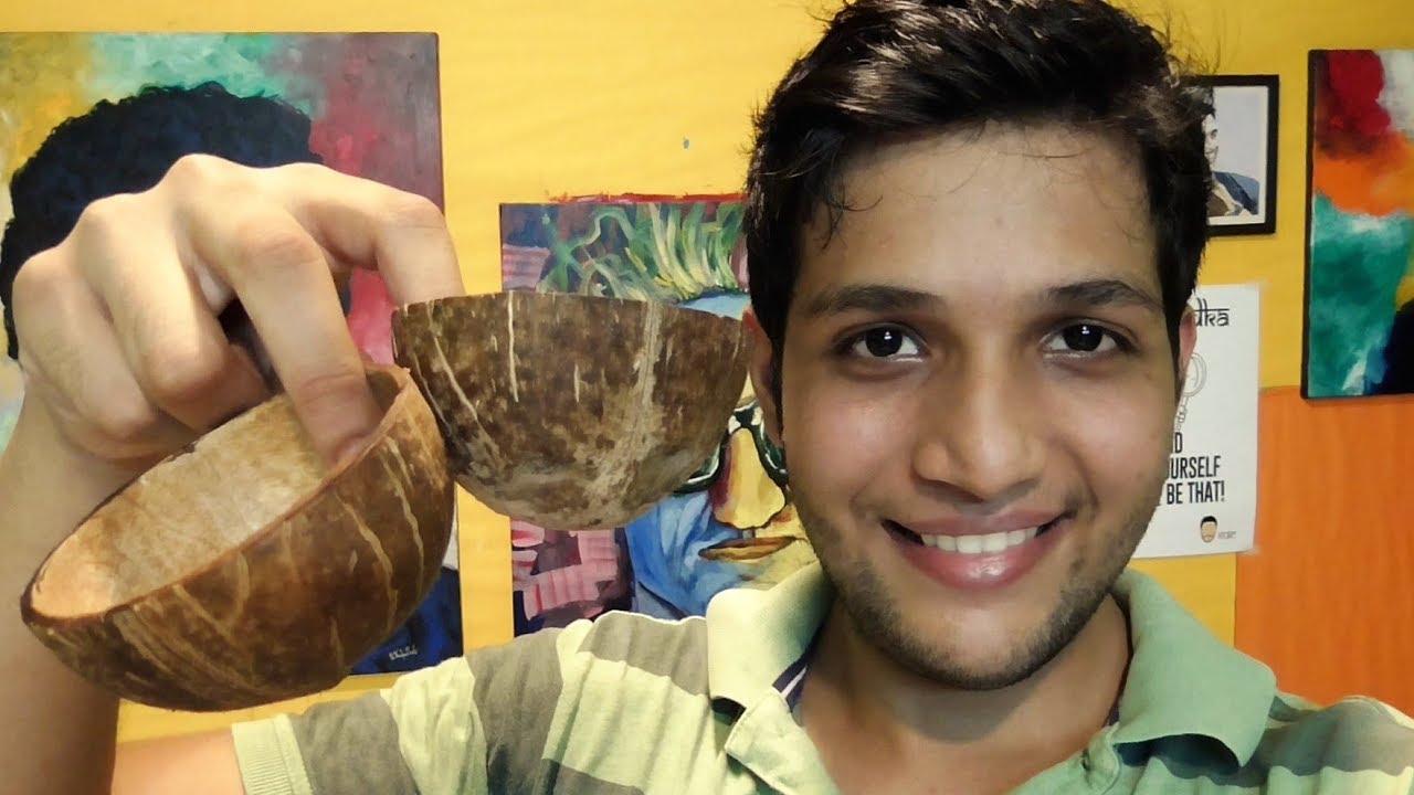 DIY COCONUT BOWL BEST OUT OF WASTE YouTube