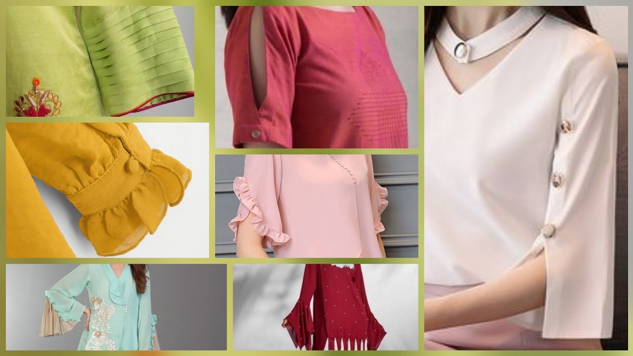 most Upcoming on Tren Kurti Sleeves Designs