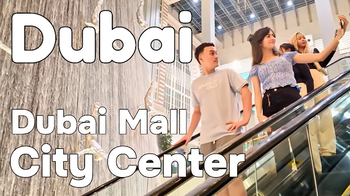 Dubai 🇦🇪 Amazing City Center, Dubai Mall [4K] Walking Tour