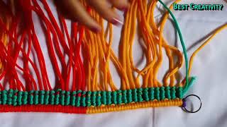 Simple Macrame Toran Door Hanging New Design