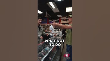 Thumbnail of Gun Store Etiquette #firearms #guns #whatnottodo #glock