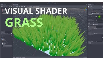 Creating Grass in Visual Shader | Godot Tutorial
