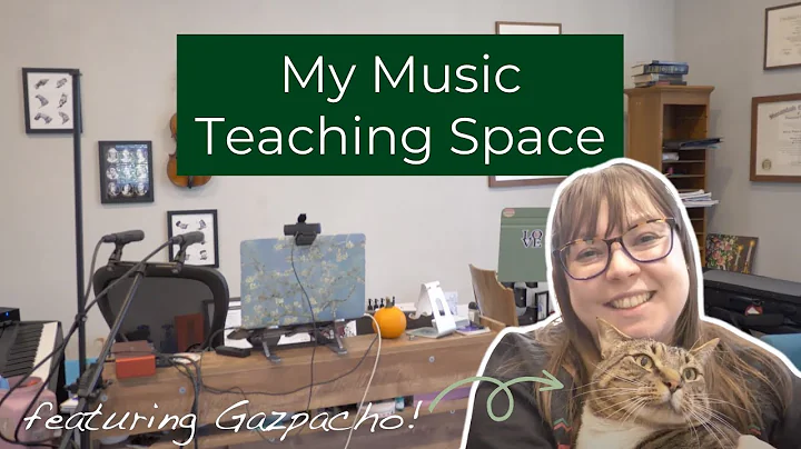 Music Studio Tour - Where I Teach Viola, Violin, a...