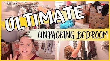 Ultimate Unpacking | Master Bedroom | Getting Organized