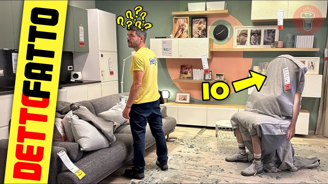 Fingetevi una Poltrona e mettetevi in Vendita da IKEA - [Detto Fatto Ep.89] - theShow