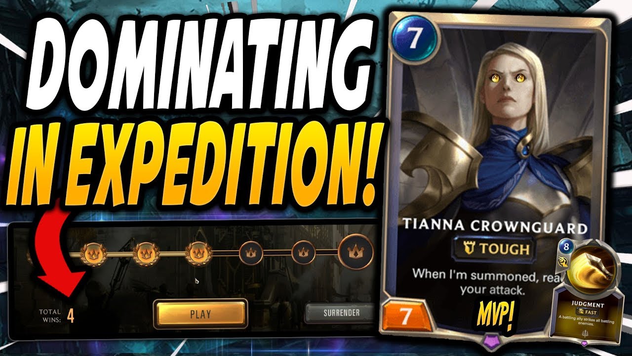 DOMINATING MY WAY THROUGH LEGENDS OF RUNETERRA EXPEDITIONS! | Legends of Runeterra