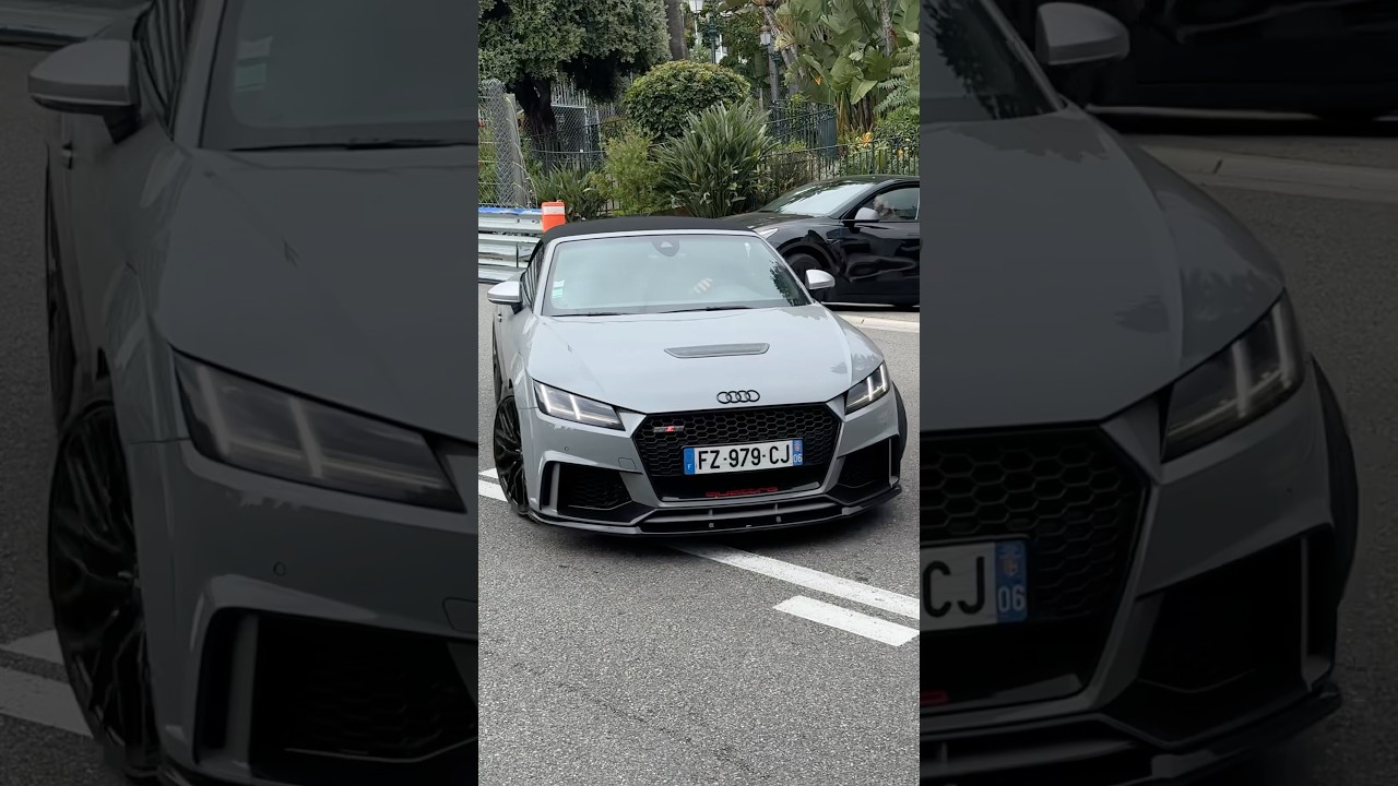 Crazy ABT Audi TTRS in Monaco #monaco #lifestyle #audi #luxury #rich