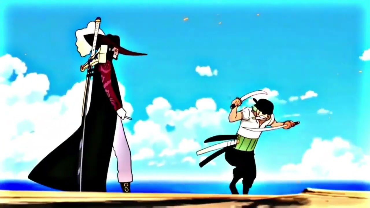 CapCut_Mihawk Vs Zoro In One Piece Live Action