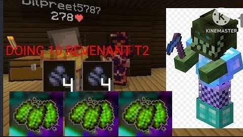 DOING 10 REVENANT HORROR T2 #craftersmc #minecraft #gaming