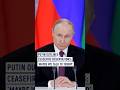 Putin Outlines Ceasefire Reservations Maybe We Talk To Trump Putin Outlines Ceasefire Reservations Maybe We Talk To Trump