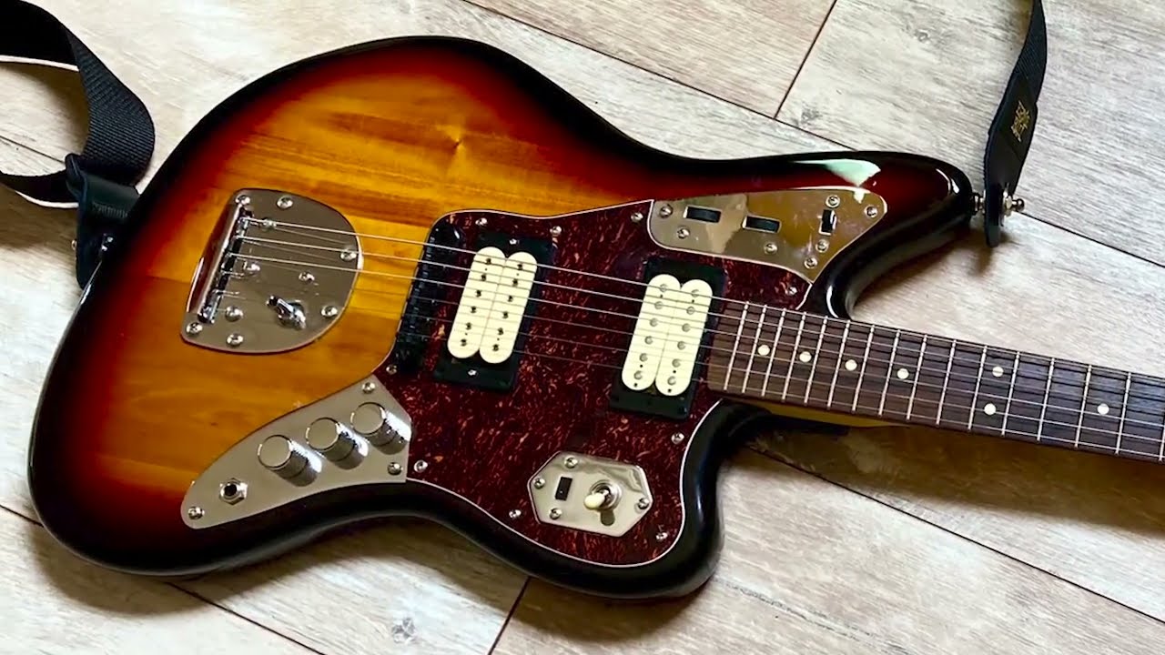Modifiy Squier VM to Kurt Cobain Jaguar