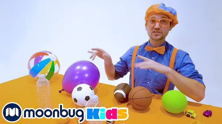 Blippi's Velocity Race - Cool Science Experiments for Kids | Learn ABC 123 | Moonbug Kids