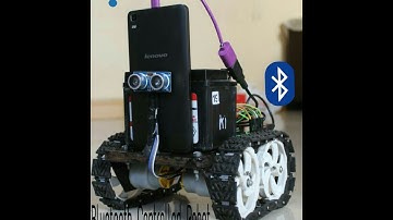 BLUETOOTH  CONTROLLED ROBOT WITH WIRELESS CAMERA